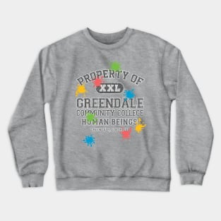 Property of Greendale Community College - Paintball Edition Crewneck Sweatshirt